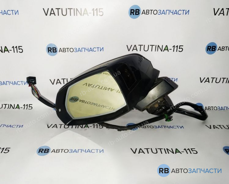 80B857409J9B9-BU Дзеркало L (15 пін) (+ датчик мертвих зон) + камера