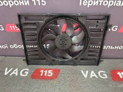 Диффузор + вентилятор (без 2 шторок) - 8W0121003G